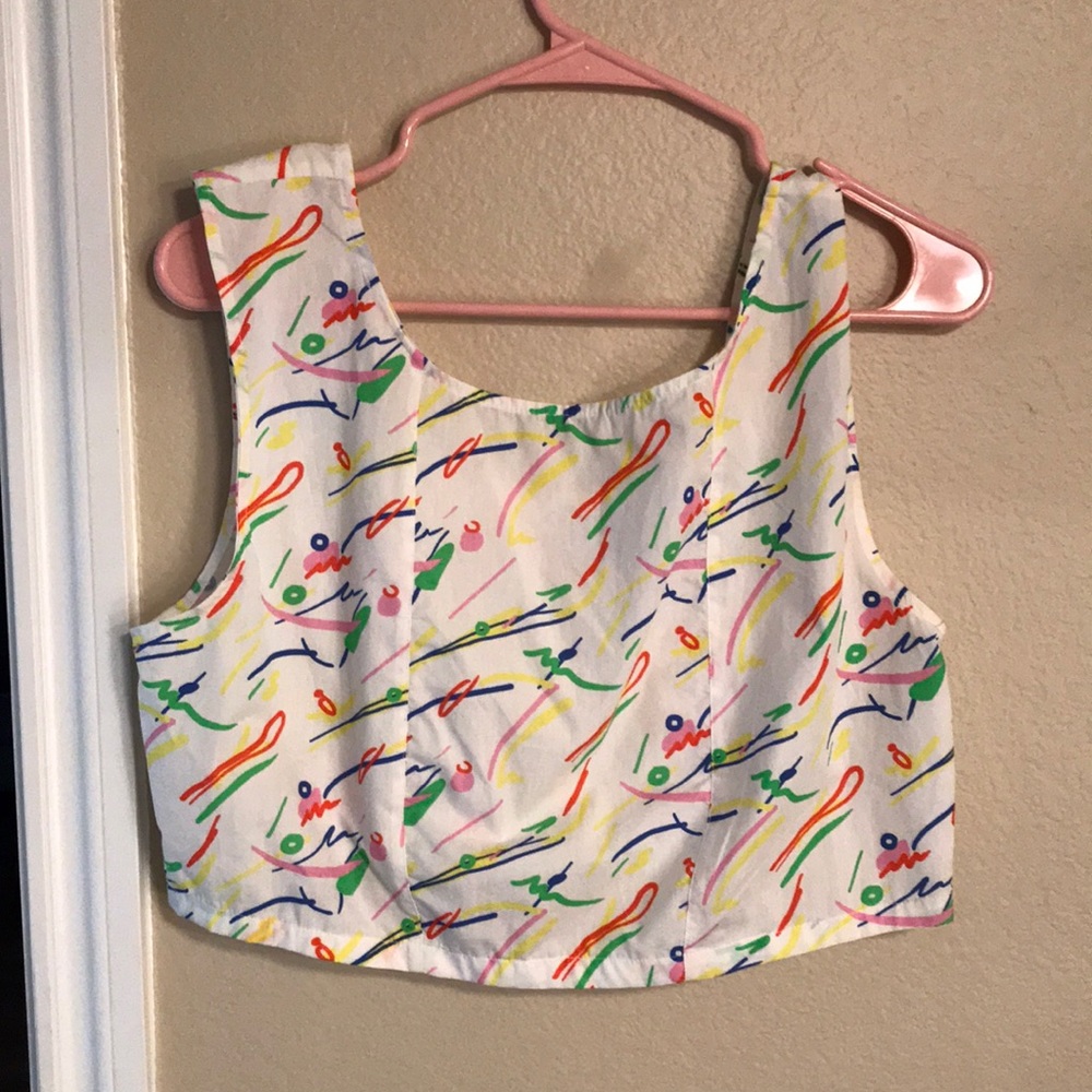 urban outfitters multicolor top in large